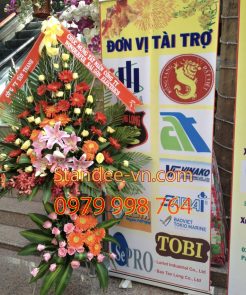 Standee cuốn nhựa thường kích thước 80 × 200cm